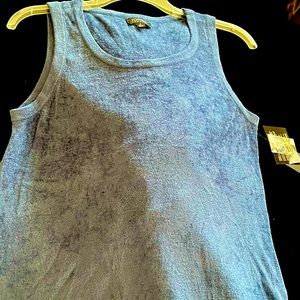 Jones NY mineral blue tank top
